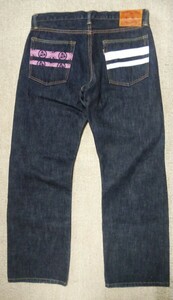 ◎美品◎濃紺濃色◎人気サイズ◎出陣◎桃太郎ジーンズLot.0805SP W34(88cm) MOMOTARO JEANS MADE IN OKAYAMA 岡山デニム