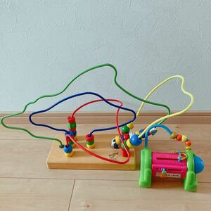 知育玩具 JoyToy ジョイトーイ 木のおもちゃ　ワイヤー　 ボーネルンド　指先の知育　プラスチック　