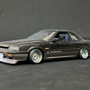 フジミ 1/24 日産 スカイライン R31 GT-X 完成品の画像2