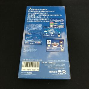 【Y109】スーパーファミコン ソフト エアマネジメント 大空に賭ける 動作確認済 KOEI/箱付き SFC 光栄の画像3