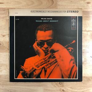 LP 美盤 マイルス美学を完成させた歴史的名盤 MILES DAVIS/'ROUND ABOUT MIDNIGHT['56年作:US盤:PC 8694:JOHN COLTRANE(ts)RED GARLAND(p)]