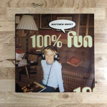 LP 90sオルタナ~パワーポップ屈指の名作 高品質カッティングRTIプレス!! MATTHEW SWEET/100% FUN[USオリジナル:mastered BERNIE GRUNDMAN]_画像1