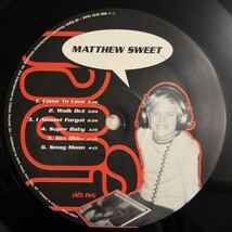 LP 90sオルタナ~パワーポップ屈指の名作 高品質カッティングRTIプレス!! MATTHEW SWEET/100% FUN[USオリジナル:mastered BERNIE GRUNDMAN]_画像7