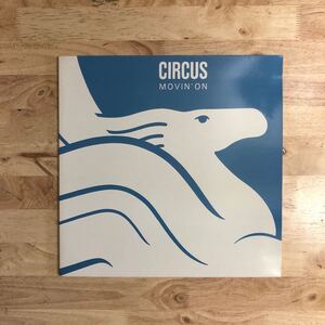 LP スイス産ジャズ・ロック名作 CIRCUS/MOVIN' ON[SWITZERLAND盤:zytglogge/BLACK LABEL:'80年2NDPRESS(初版'77年):スリーヴ:FRITZ HAUSER]