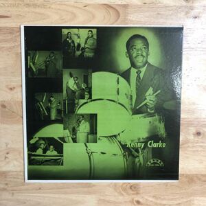 LP 美品 MONO 両面RVG刻印 KENNY CLARKE/TELEFUNKEN BLUES[US盤:SAVOY/MAROONラベル:MG 12006:紙スリーヴ:FRANK WESS(ts)MILT JACKSON(p)]