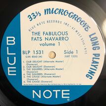 LP ブルーノート名盤150選シリーズ FATS NAVARRO ファッツ・ナヴァロ/THE FABULOUS FATS NAVARRO VOL 1[キング盤:帯:解説付:BUD POWELL(p)]_画像4