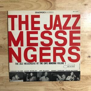 LP ART BLAKEY & THE JAZZ MESSENGERS/AT THE CAFE BOHEMIA VOLUME 1[US盤:'66年PRESS:青白LIBERTYラベル:BLUE NOTE BST-81507:CS付き]