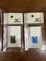 新品未使用 2個セット MIZUNO(ミズノ) テニス キャッピングバンド 黒青_画像1