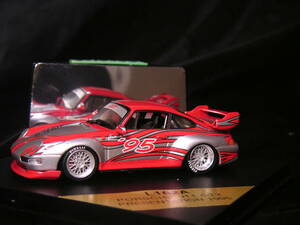  test car Porsche 911GT2: Ultraman color 1/43: pre zen clear crack less goods 