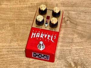 希少な赤！新品同様！RAMBLE MARVEL DRIVE V3 RED ランブル マーベルドライブ マーシャル Marshall プレキシ オーバードライブ OrverDrive 