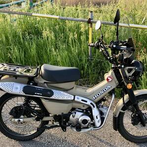 引取りのみ CT125 ハンターカブ JA55 マットフレスコブラウン、9786km、サービスマニュアル、自賠責付き令和8年7月17日午前12時の画像1