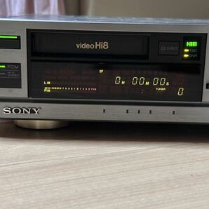 SONY ソニー Hi8ビデオデッキ 【EV-BS3000】通電確認済みの画像4