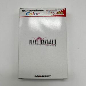 Z10 ワンダースワン　Wonder Swan　専用ソフト　FINAL FANTASYⅡ ファイナルファンタジーⅡ