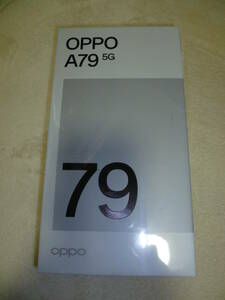 1円売切 送料無料 OPPO A79 5G グローグリーン A303OP ワイモバイル シュリンク破れ無し　完全未開封新品