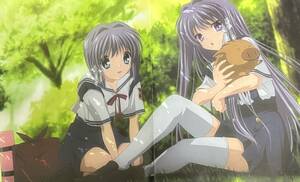 非売品　CLANNAD クラナド　H2O FOOT PRINTS IN THE SAND ポスター