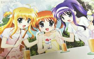  Magical Girl Lyrical Nanoha As illustration scraps 