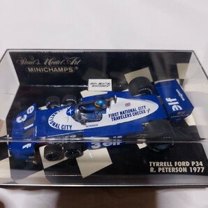 ミニチャンプス1/43 TYRRELL FORD P34 1977 elf #3の画像3