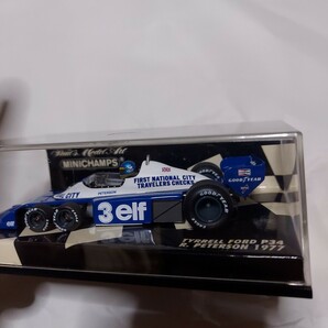 ミニチャンプス1/43 TYRRELL FORD P34 1977 elf #3の画像2