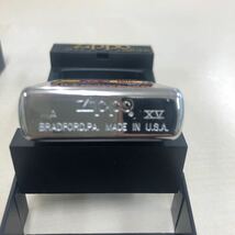 【新品未使用】ZIPPO ジッポ オイルライター ヴィンテージ　レア　希少　made in USA ウィンドプルーフ　XIV 1998年　XV 1999年　WINDPROOF_画像5