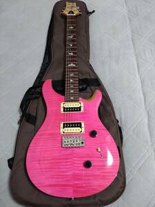 PRS SE Custom 24 ピンク　ポールリードスミス　Paul Reed Smith SE Custom 24 -Bonnie Pink　限定