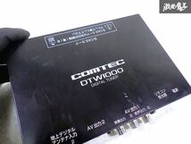 ★動作OK★ COMTEC コムテック DTW1000 車載用地デジチューナー アンテナ ケーブル リモコン付 即納 棚N-1_画像5