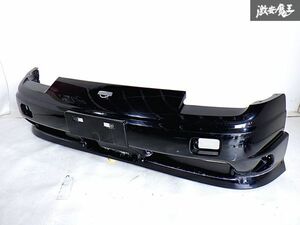 日産 純正 RPS13 180SX 後期 ノーマル フロント バンパー 外装 黒 KH3 スーパーブラック 62022-60F00 即納 棚K-1