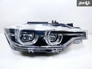 BMW 純正 F30 F31 3シリーズ 後期 LED ヘッドライト ライト 右 右側 運転席側 右ハンドル RHD 1LX 012.102-54 即納 棚R-5