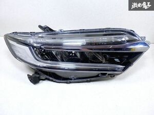 点灯OK ホンダ 純正 GK8 GK9 GP7 GP8 シャトル シャトル HV 前期 LED ヘッドライト ライト 右 右側 運転席側 STANLEY W2386 E1 即納 棚Q-3