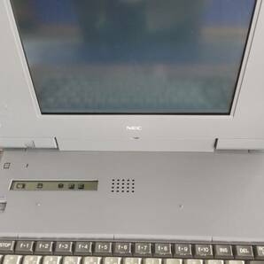  NEC PC-9821Np/340W 98ノートPC MADE IN JAPAN 初期状態に戻りましたの画像2