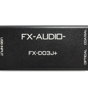 FX-AUDIO- FX-D03J+ USB バスパワー駆動DDC USB接続でOPTICAL・COAXIALデジタル出力を増設 ハイレゾ対応 最大24bit 192kHz 光 同軸の画像3