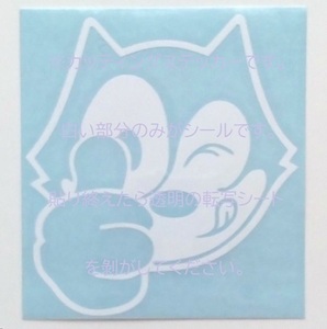 【カッティング ステッカー シール デカール】 Felix the Cat フェリックスザキャット フィリックス シボレー #gd