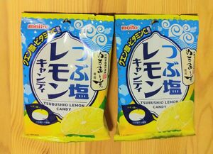 meito 沖縄宮城島の塩〈ぬちまーす〉使用。つぶ塩レモンキャンディー(2袋)