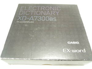 CASIO Ex-word 電子辞書 XD-A7300BS 中国語モデル ツインタッチパネル 音声対応 カラー液晶搭載送料無料断捨離ジャンク扱い