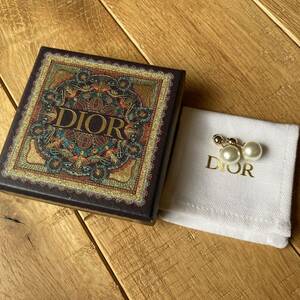 Christian Dior CD ピアス 箱付 美中古 ディオール 正規品 イヤリング アクセサリー クリスチャンディオール