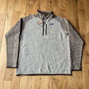 新品未使用 18's Patagonia ベターセーター XXL パタゴニア ハーフジップ アウトドア フリースジャケット 