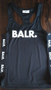 BALR ボーラー XS タンクトップ シャツ ジム トレーニング ジャージ サッカー フットサル ダンス バスケ サーフィン スケボー スノボー BMX