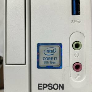 S6041060 EPSON Endeavor ST190E 1点※CORE i7第8世代のcpu搭載できる機種【通電OK、本体のみ】の画像5