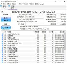 S60408154 SanDisk SATA 2.5インチ 128GB SSD 4点 【中古動作品】_画像3
