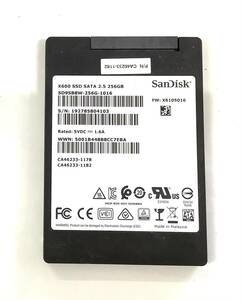 S6041636 SanDisk SATA 256GB 2.5インチ SSD 1点【中古動作品】