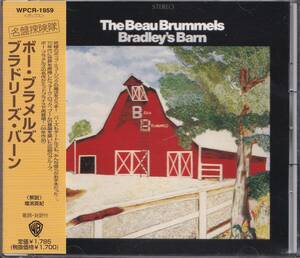 即決(B244)【《名盤探検隊》ボー・ブラメルズ ブラドリーズ・バーン 国内盤帯有 the beau brummels bradley's barn】帯付/美品