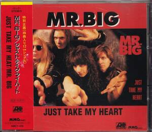  быстрое решение (005A)[Mr. Big Just Take My Heart To Be With You (Live Version)(LP Version) Just Take мой Heart ] obi / прекрасный товар / снят с производства 