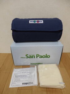 T10-6.4) magniflex / マニフレックス　Pillow San Paolo / ピローサンパウロ　50×26cm・高さ5cm　まくら　未使用品