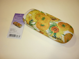 * name . glasses case go ho [ sunflower ] glasses .. attaching < polyester * steel >*go ho 