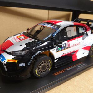 1/18 トヨタ GRヤリス Rally1 2023サファリラリー優勝 #17 S.Ogier/L-Vincent ixo製