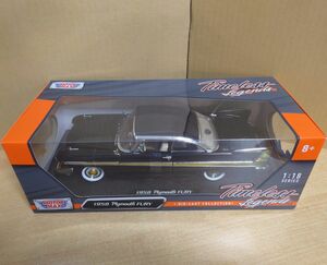 1/18 プリムスフューリー 1958 ブラック Plymouth Fury