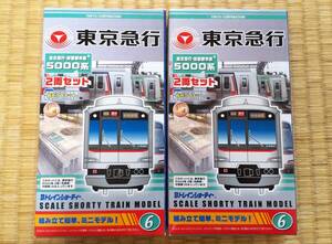 【Bトレインショーティー】東京急行 5000系（田園都市線） 2両セット（未開封品） 2箱