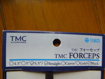 TMC フォーセップ 5.5 ストレート ブラック 新品　送料込み_画像2