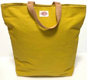 DANTON Dan ton 24030206 tote bag canvas beautiful goods yellow mustard 