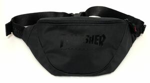 THRASHER Thrasher 2404021 black belt bag shoulder bag PVC