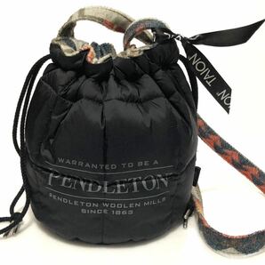 ペンドルトン × TAION 2403252 コラボ ショルダーバッグ 両面 PENDLETON リバーシブルの画像5